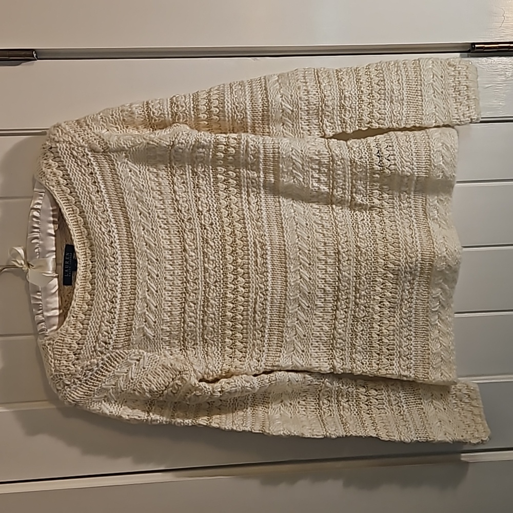 Ralph Lauren cream sweater